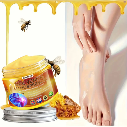 Official Only Store Healrize®🔥 BEE VENOM LITHOSPERMUM Pain-Relief Bone Healing Cream 👑👑(Specially for older adults)