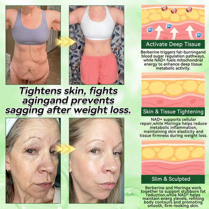 🔥 Australian Bestseller 🇦🇺丨Purelora® Moringa · Berberine × NAD⁺ 10-in-1 Nano Microneedle Patch✨ Once daily · Visible changes in as little as 7 days🌿 No pills · No injections · Easy daily routine