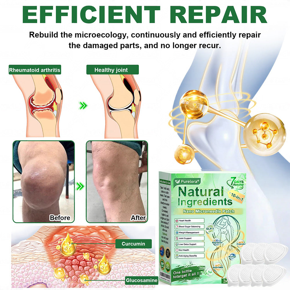 💖𝑶𝒇𝒇𝒊𝒄𝒊𝒂𝒍 𝑷𝒉𝒂𝒓𝒎𝒂𝒄𝒚💖 | 🇦🇺 Purelora® 10-in-1 Natural Ingredients Nano Microneedle Patch ✅ 𝗦𝘂𝗽𝗽𝗼𝗿𝘁𝘀 𝗼𝗯𝗲𝘀𝗶𝘁𝘆, 𝗰𝗮𝗿𝗱𝗶𝗼𝘃𝗮𝘀𝗰𝘂𝗹𝗮𝗿 𝗵𝗲𝗮𝗹𝘁𝗵, 𝗱𝗶𝗮𝗯𝗲𝘁𝗲𝘀, 𝘀𝗹𝗲𝗲𝗽 𝗮𝗽𝗻𝗲𝗮, 𝗴𝘂𝘁 𝗵𝗲𝗮𝗹𝘁𝗵, 𝗷𝗼𝗶𝗻𝘁 𝗶𝘀𝘀𝘂𝗲𝘀, 𝐰𝐡𝐢𝐥𝐞 𝐚𝐥𝐬𝐨 𝐟𝐢𝐫𝐦𝐢𝐧𝐠 𝐭𝐡𝐞 𝐬𝐤𝐢𝐧 𝐚𝐧𝐝 𝐛𝐨𝐨𝐬𝐭𝐢𝐧𝐠 𝐞𝐧𝐞𝐫𝐠𝐲.