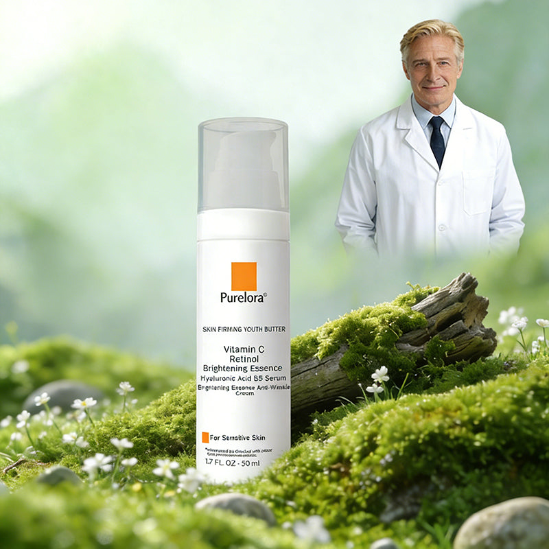 Purelora® Stem Cell Extract EGF and Copper Peptide Revitalizing Essence Cream (deeply activates the skin's internal regeneration, makes the skin firmer and smoother)