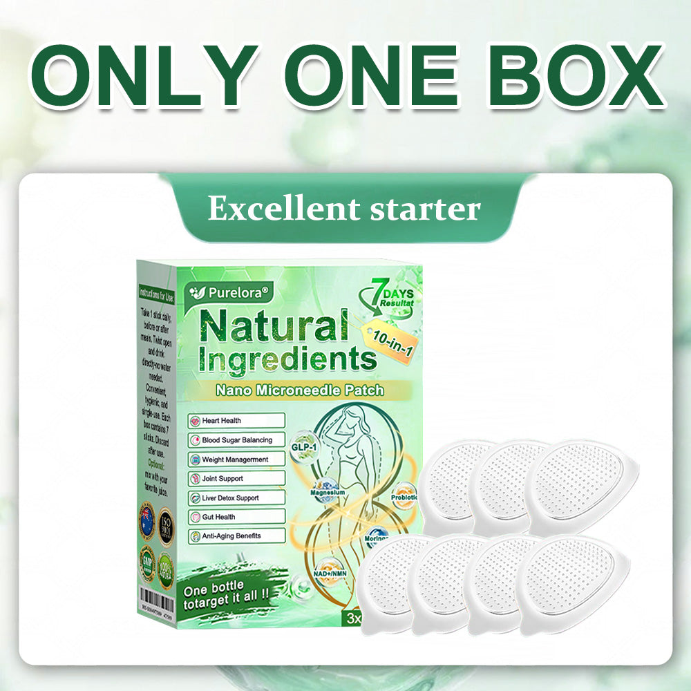 💖𝑶𝒇𝒇𝒊𝒄𝒊𝒂𝒍 𝑷𝒉𝒂𝒓𝒎𝒂𝒄𝒚💖 | 🇦🇺 Purelora® 10-in-1 Natural Ingredients Nano Microneedle Patch ✅ 𝗦𝘂𝗽𝗽𝗼𝗿𝘁𝘀 𝗼𝗯𝗲𝘀𝗶𝘁𝘆, 𝗰𝗮𝗿𝗱𝗶𝗼𝘃𝗮𝘀𝗰𝘂𝗹𝗮𝗿 𝗵𝗲𝗮𝗹𝘁𝗵, 𝗱𝗶𝗮𝗯𝗲𝘁𝗲𝘀, 𝘀𝗹𝗲𝗲𝗽 𝗮𝗽𝗻𝗲𝗮, 𝗴𝘂𝘁 𝗵𝗲𝗮𝗹𝘁𝗵, 𝗷𝗼𝗶𝗻𝘁 𝗶𝘀𝘀𝘂𝗲𝘀, 𝐰𝐡𝐢𝐥𝐞 𝐚𝐥𝐬𝐨 𝐟𝐢𝐫𝐦𝐢𝐧𝐠 𝐭𝐡𝐞 𝐬𝐤𝐢𝐧 𝐚𝐧𝐝 𝐛𝐨𝐨𝐬𝐭𝐢𝐧𝐠 𝐞𝐧𝐞𝐫𝐠𝐲.