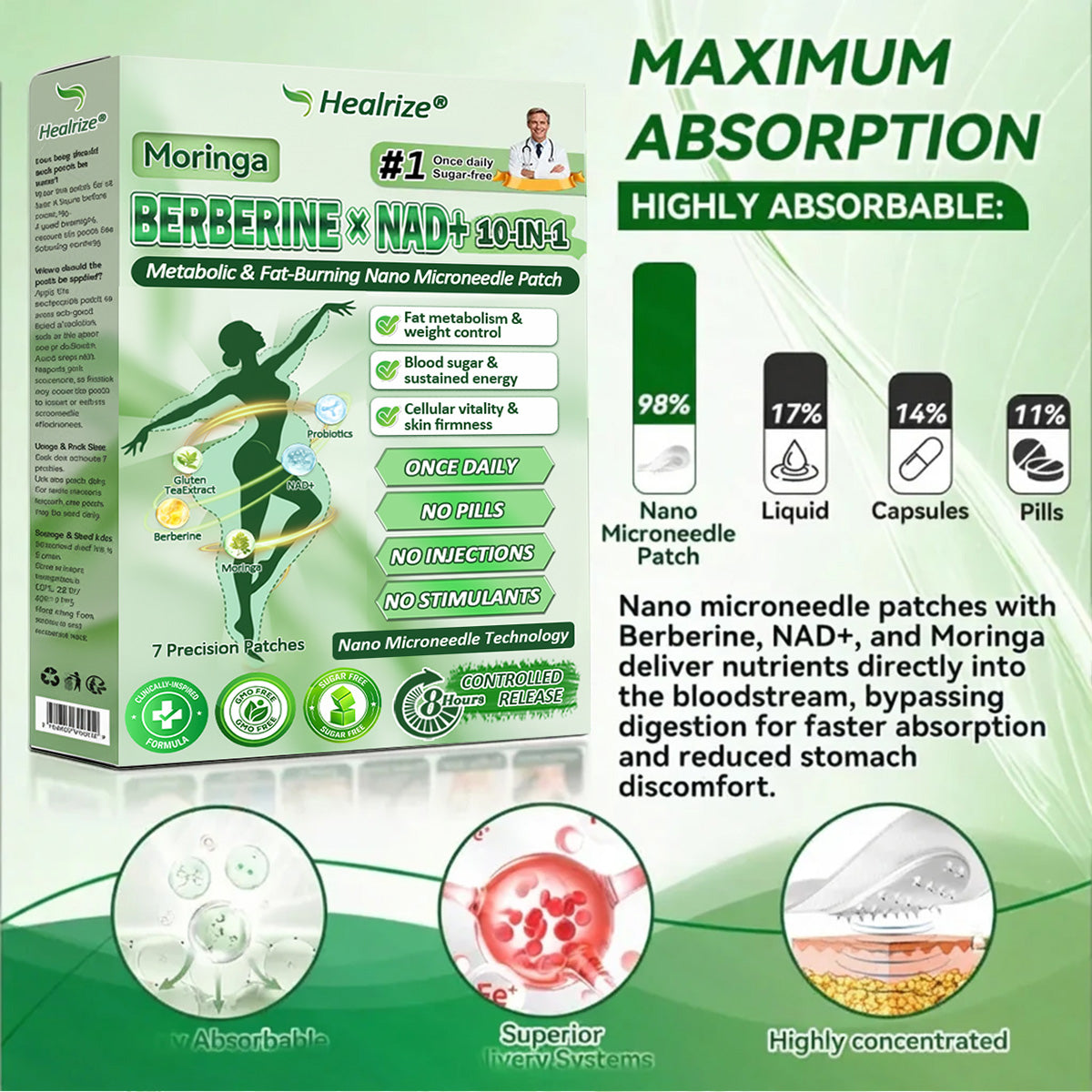 🇦🇺𝑶𝒇𝒇𝒊𝒄𝒊𝒂𝒍 𝑺𝒕𝒐𝒓𝒆  | 🏆🏆Healrize®𝑴𝒐𝒓𝒊𝒏𝒈𝗮 · 𝗕𝗲𝗿𝗯𝗲𝗿𝙞𝙣𝙚 × 𝙉𝘼𝐃+ 𝟏𝟎-𝐢𝐧-𝟏 𝗔𝗱𝘃𝗮𝗻𝗰𝙚𝙙 𝙉𝙖𝙣𝙤 𝙈𝙞𝙘𝙧𝙤𝙣𝙚𝙚𝐝𝐥𝐞 𝐏𝐚𝐭𝙘𝙝(𝐉𝐮𝐬𝐭 𝐨𝐧𝐜𝐞 𝐚 𝐝𝐚𝐲, 𝐯𝐢𝐬𝐢𝐛𝐥𝐞 𝐜𝐡𝐚𝐧𝐠𝐞𝐬 𝐢𝐧 𝟕 𝐝𝐚𝐲𝐬） ✅ 𝐅𝐨𝐫 𝐨𝐛𝐞𝐬𝐢𝐭𝐲, 🅛🅞🅞🅢🅔 🅢🅚🅘🅝,𝐝𝐢𝐚𝐛𝐞𝐭𝐞𝐬, 𝐬𝐥𝐞𝐞𝐩 𝐚𝐩𝐧𝐞𝐚, 𝐣𝐨𝐢𝐧𝐭 𝐢𝐬𝐬𝐮𝐞𝐬, 𝐚𝐧𝐝 𝐦𝐨𝐫𝐞