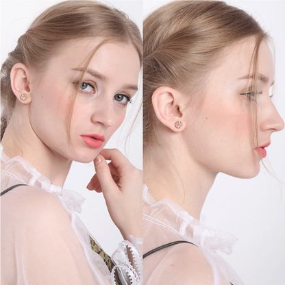 (🔥 LAST DAY SALE-80% OFF)👩‍⚕️💎Czticle® Histone Magnetology Lymphvity Germanium Earrings