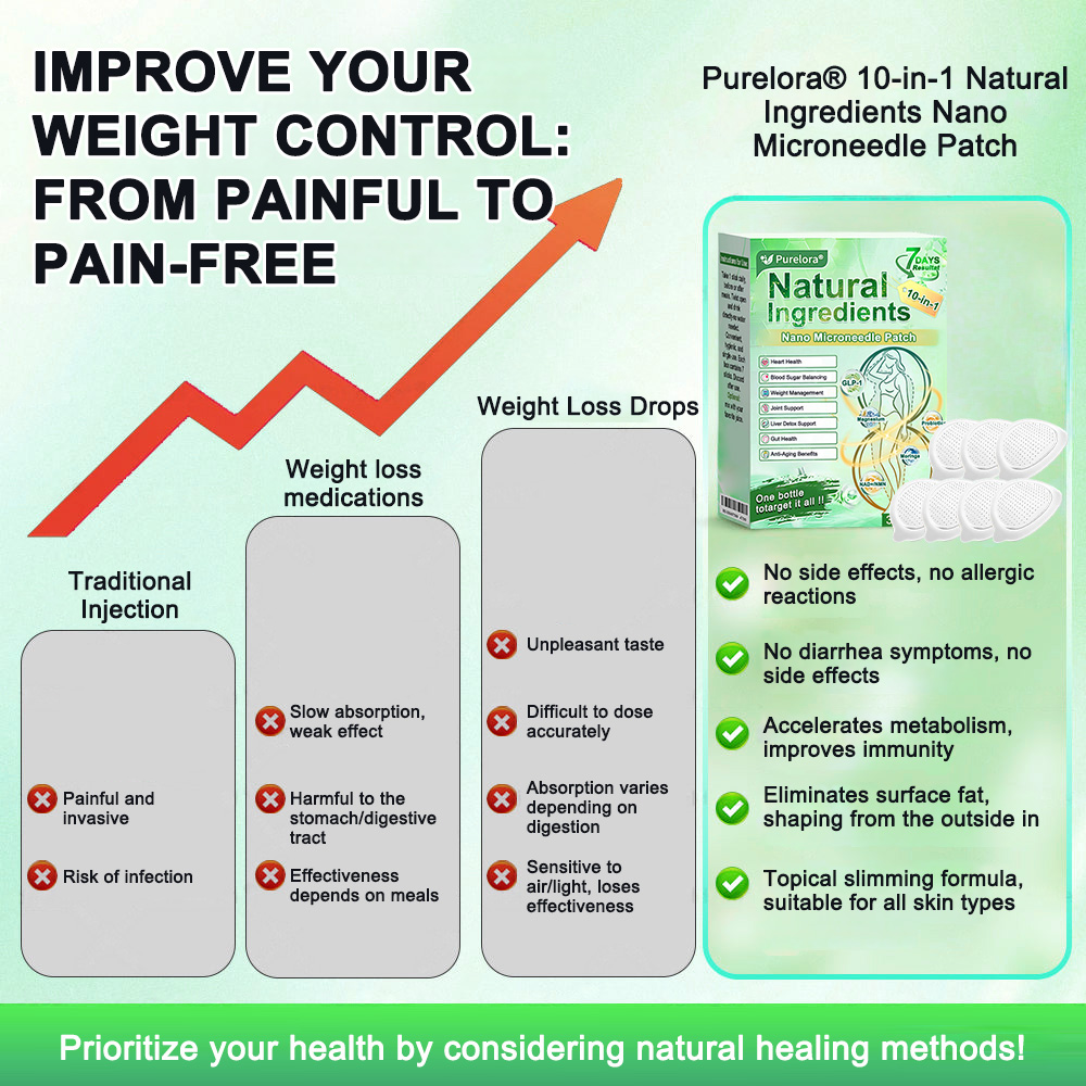 💖𝑶𝒇𝒇𝒊𝒄𝒊𝒂𝒍 𝑷𝒉𝒂𝒓𝒎𝒂𝒄𝒚💖 | 🌱 Purelora® 10-in-1 Natural Ingredients Nano Microneedle Patch ✅ 𝗦𝘂𝗽𝗽𝗼𝗿𝘁𝘀 𝗼𝗯𝗲𝘀𝗶𝘁𝘆, 𝗰𝗮𝗿𝗱𝗶𝗼𝘃𝗮𝘀𝗰𝘂𝗹𝗮𝗿 𝗵𝗲𝗮𝗹𝘁𝗵, 𝗱𝗶𝗮𝗯𝗲𝘁𝗲𝘀, 𝘀𝗹𝗲𝗲𝗽 𝗮𝗽𝗻𝗲𝗮, 𝗴𝘂𝘁 𝗵𝗲𝗮𝗹𝘁𝗵, 𝗷𝗼𝗶𝗻𝘁 𝗶𝘀𝘀𝘂𝗲𝘀, 𝐰𝐡𝐢𝐥𝐞 𝐚𝐥𝐬𝐨 𝐟𝐢𝐫𝐦𝐢𝐧𝐠 𝐭𝐡𝐞 𝐬𝐤𝐢𝐧 𝐚𝐧𝐝 𝐛𝐨𝐨𝐬𝐭𝐢𝐧𝐠 𝐞𝐧𝐞𝐫𝐠𝐲.